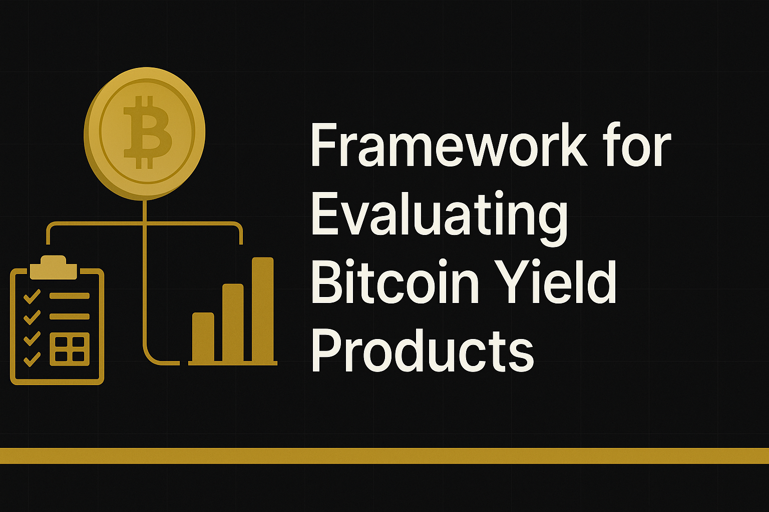 Framework for Evaluating Bitcoin Yield Products