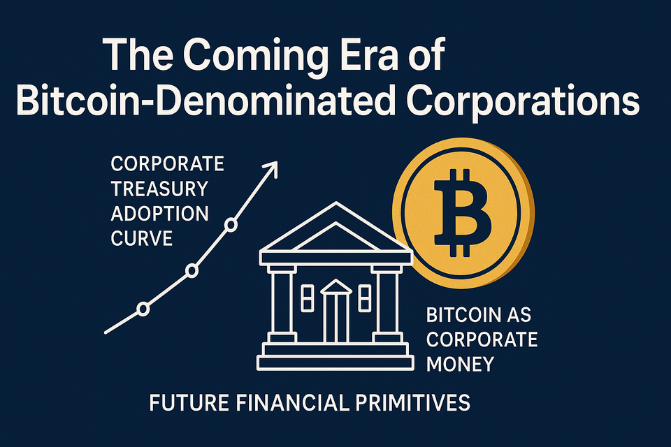The Coming Era of Bitcoin-Denominated Corporations