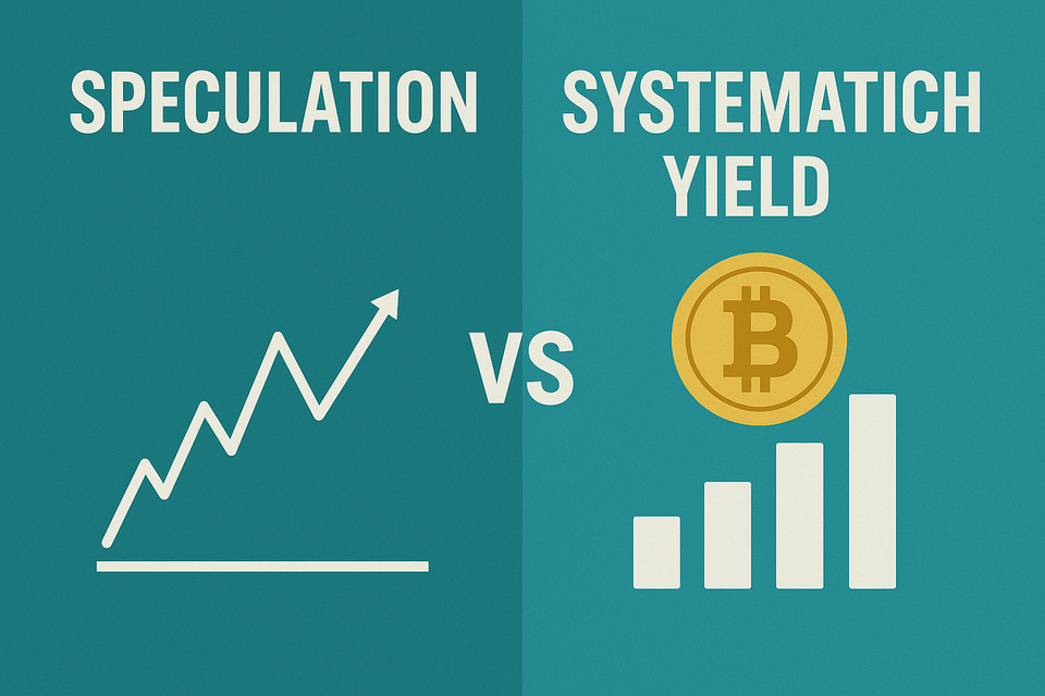 Speculation vs Systematic Yield in Crypto